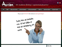 Tablet Screenshot of actioncenter.se